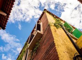 The italian vintage style building photo