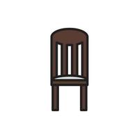 chair for website graphic resource, presentation, symbol vector