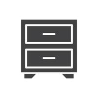 cupboard wardrobe for website graphic resource, presentation, symbol vector