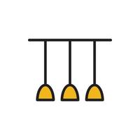 light for website graphic resource, presentation, symbol vector