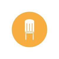 chair for website graphic resource, presentation, symbol vector