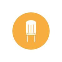 chair for website graphic resource, presentation, symbol vector