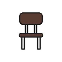 chair for website graphic resource, presentation, symbol vector