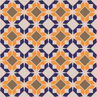 vintage geometric repeated pattern vector