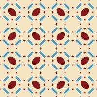 abstract geometric pattern with vintage style vector