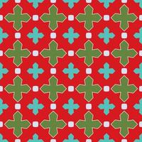 abstract geometric pattern with vintage style vector