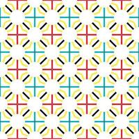 abstract geometric pattern with vintage style vector