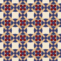 abstract geometric pattern with vintage style vector