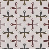 abstract Geometric seamless Pattern from unique shape.can use for wallpaper,gift wraping or background vector