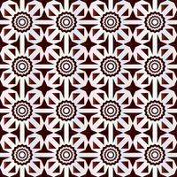abstract geometric pattern with vintage style vector