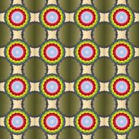 abstract geometric pattern with vintage style vector