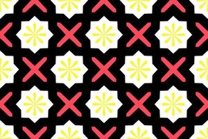 abstract Geometric seamless Pattern from unique shape.can use for wallpaper,gift wraping or background vector