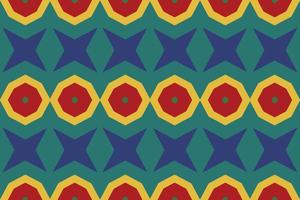 abstract Geometric seamless Pattern from unique shape.can use for wallpaper,gift wraping or background vector