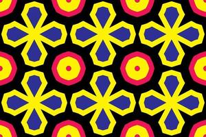 patrón geométrico abstracto sin costuras de forma única. Se puede usar para papel tapiz, envoltura de regalos o fondo vector