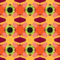 abstract Geometric seamless Pattern from unique shape.can use for wallpaper,gift wraping or background vector