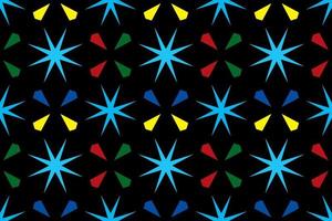 abstract Geometric seamless Pattern from unique shape.can use for wallpaper,gift wraping or background vector