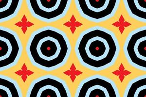 abstract Geometric seamless Pattern from unique shape.can use for wallpaper,gift wraping or background vector