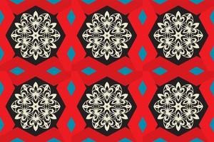 abstract Geometric seamless Pattern from unique shape.can use for wallpaper,gift wraping or background vector