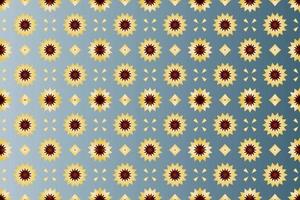 seamless fabric pattern with vintage style vector