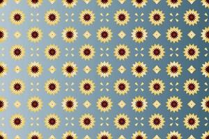 seamless fabric pattern with vintage style vector