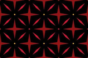 seamless fabric pattern with vintage style vector