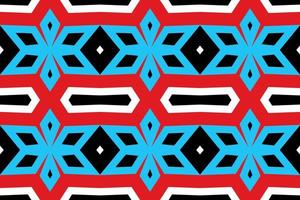 seamless fabric pattern with vintage style vector