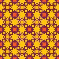 vintage geometric repeated pattern vector