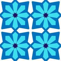abstract geometric pattern with vintage style vector