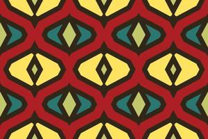 abstract Geometric seamless Pattern from unique shape.can use for wallpaper,gift wraping or background vector