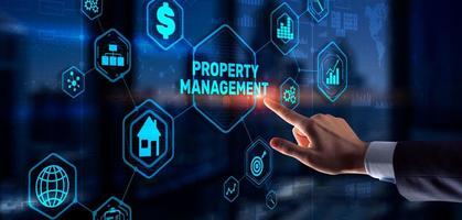 Property management. Maintenance and oversight of real estate and physical property