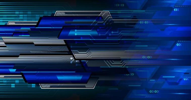 cyber circuit future technology concept background