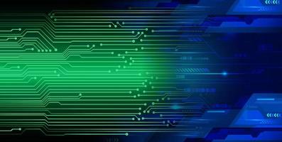 cyber circuit future technology concept background vector