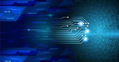 cyber circuit future technology concept background vector