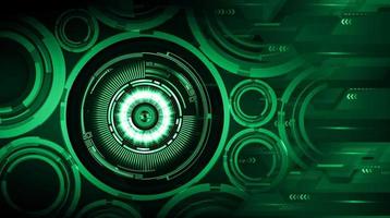 eye cyber circuit future technology concept background vector