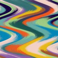Abstract wavy background in retro colors photo