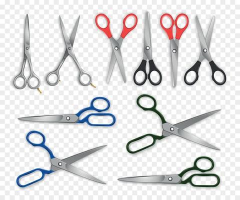 Scissors Realistic Set