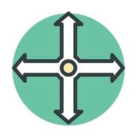 Road Intersection Concepts vector