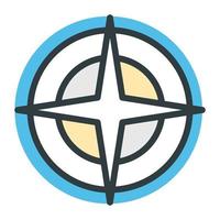Trendy Windrose Concepts vector