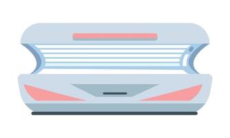 Innovative tanning device semi flat color vector object