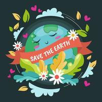 Mother Earth Day Concept vector