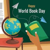 World Book Day Background vector