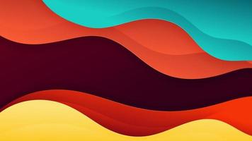 Colorful paper cut abstract background Royalty Free Vector