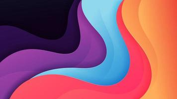 Vector abstract background with soft gradient color and dynamic shadow on background. Vector background for wallpaper. Eps 10