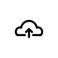 this is the upload icon vector