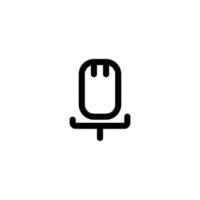 this is the microphone icon vector