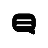 this is the icon for comments vector