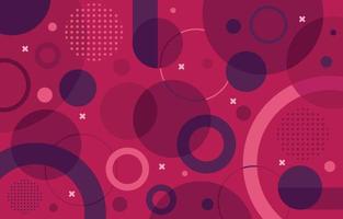 Abstract Circles Background vector