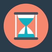 Trendy Hourglass Concepts vector