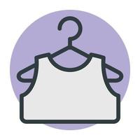 Trendy Undergarment Concepts vector