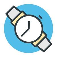 conceptos de relojes de pulsera de moda vector